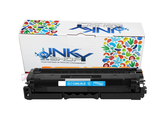Samsung CLTC506L Cyan Toner Cartridge Compatible - The Inky Shop