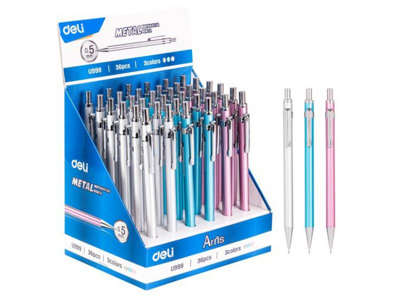 Elite Metal Mechanical Pencil 0.5mm Asst. Colours - The Inky Shop