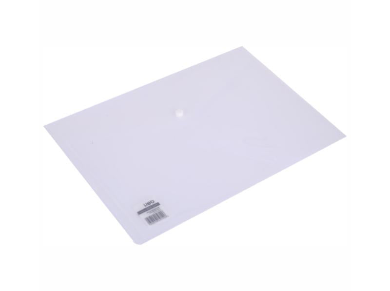 Carry Folder With Press Stud A4 Translucent - Single - The Inky Shop