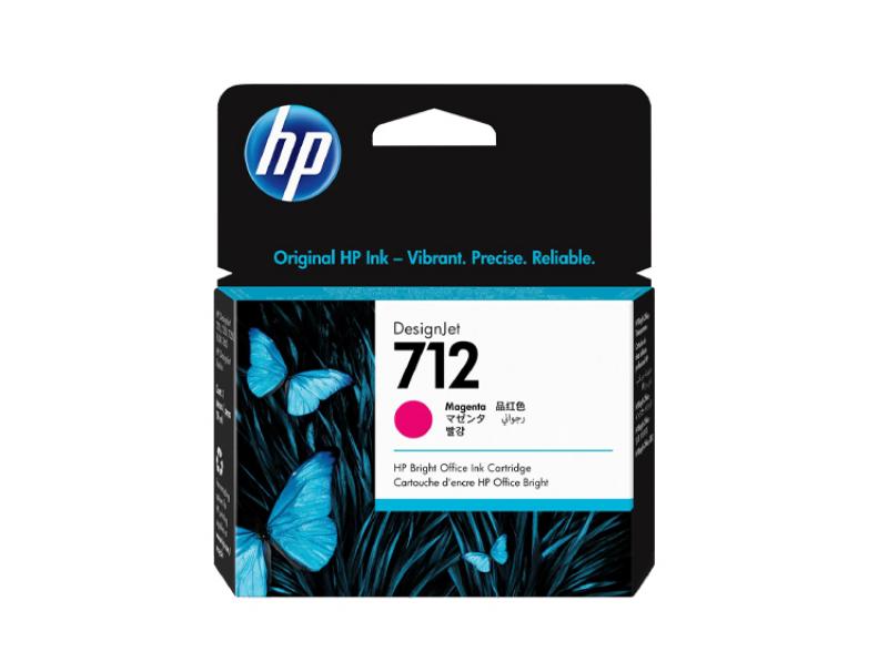 OEM Inkjet HP 712 Magenta 29ml for DesignJet T200/T600