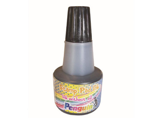 Bank Security Stamp Pad Ink 30ml Black - Single
