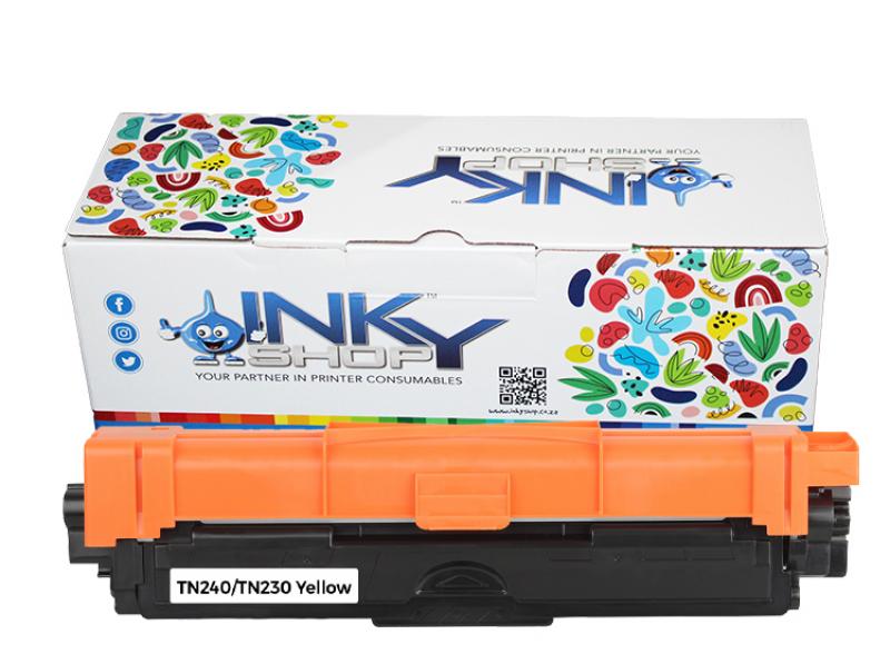 Brother TN240/TN230 Yellow Toner Cartridge Compatible