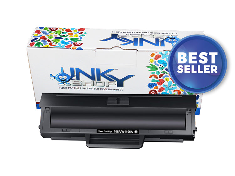 HP 106A Black Toner Cartridge Compatible 1k - The Inky Shop
