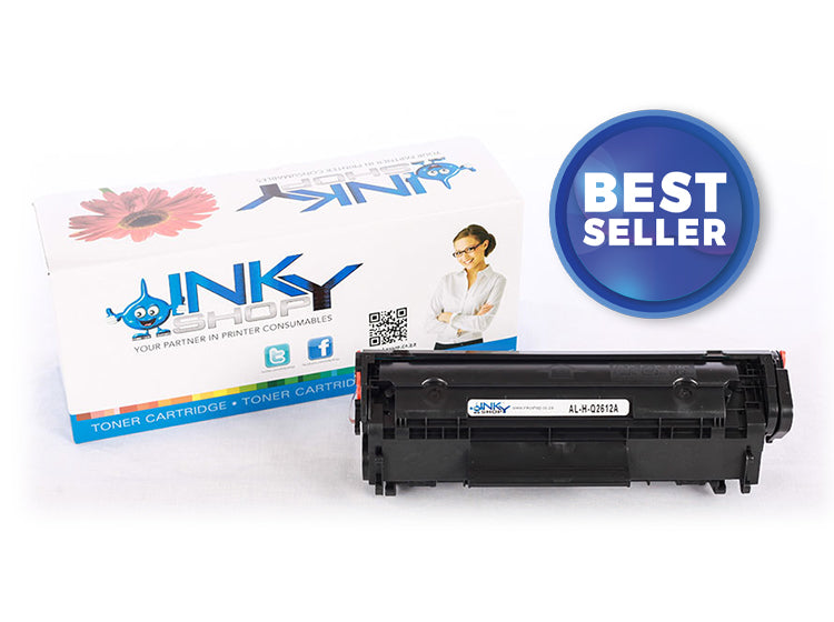 HP Q2612A/Canon FX9/FX10 UNI Black Toner Cartridge Compatible - The Inky Shop