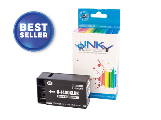 Canon PGI1400XL Black Ink Cartridge Compatible - The Inky Shop