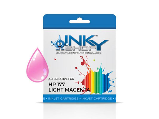 HP 177 Light Magenta Ink Cartridge Compatible - The Inky Shop