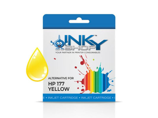 HP 177 Yellow Ink Cartridge Compatible - The Inky Shop