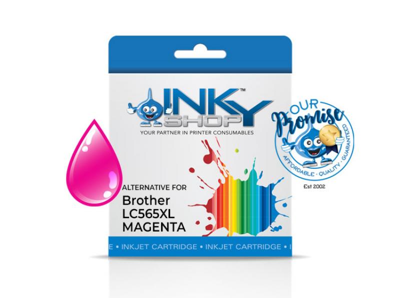 Brother LC565XL Magenta Ink Cartridge Compatible - The Inky Shop