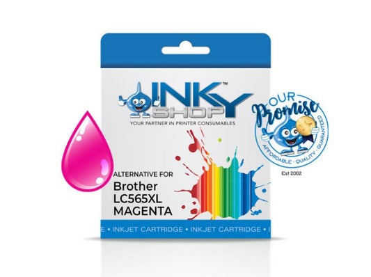 Brother LC565XL Magenta Ink Cartridge Compatible - The Inky Shop