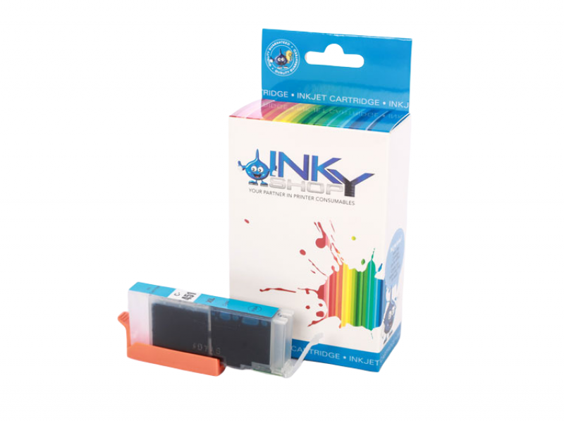 Premium Compatible Canon CLI-451XL Cyan Ink for Pixma MG5440, MG5540 & iP7240 - The Inky Shop
