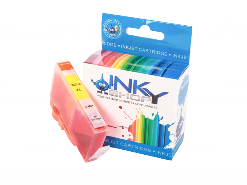 HP 655 Yellow Ink Cartridge Compatible - The Inky Shop