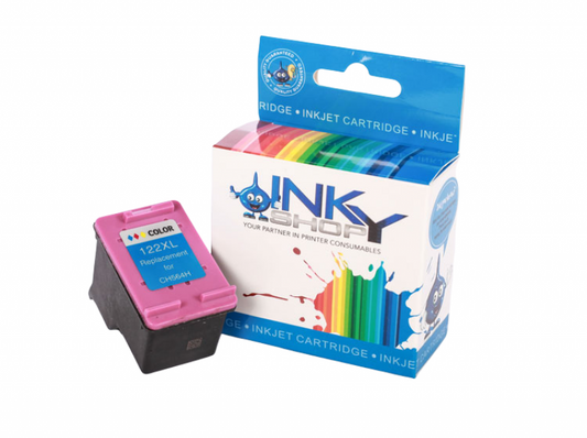 HP 122XL Tri-colour Ink Cartridge Compatible - The Inky Shop