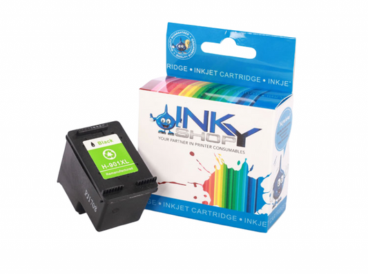 HP 901XL Black Ink Cartridge Compatible - The Inky Shop