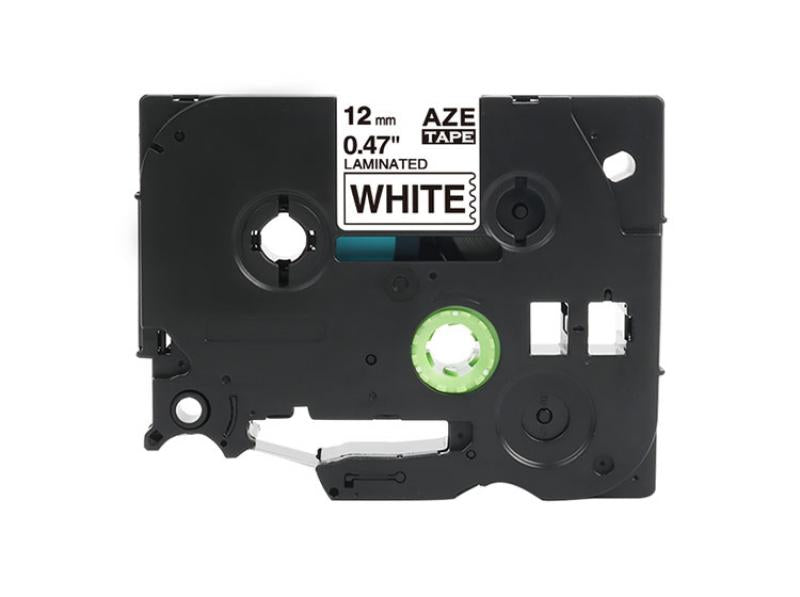 12mm Label Tape White