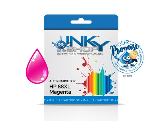 HP 88XL Magenta Ink Cartridge Compatible - The Inky Shop