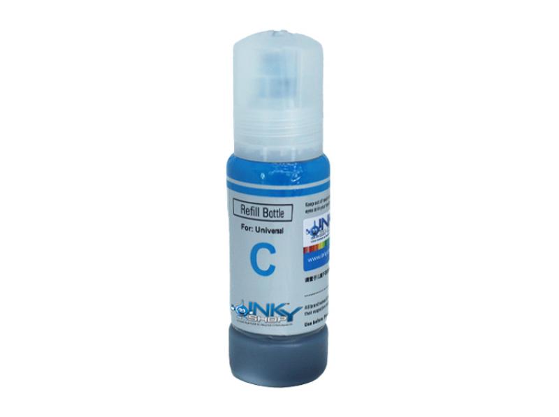 Ink Bottle Cyan Universal Compatible for BT5000C/GI-490C/T6642/GT52 70ml