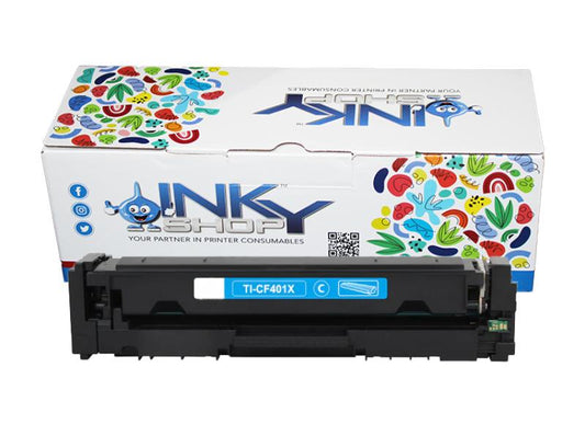 HP 201X Cyan Toner Cartridge Compatible - The Inky Shop