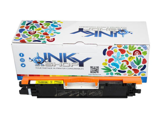 HP CE312A(126A)/CF352A(130A)/Canon 729 Yellow Toner Cartridge Compatible - The Inky Shop