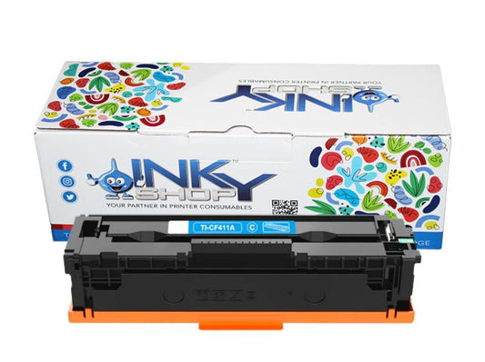 HP CF411A/Canon CRG046 UNI Cyan Toner Cartridge Compatible - The Inky Shop
