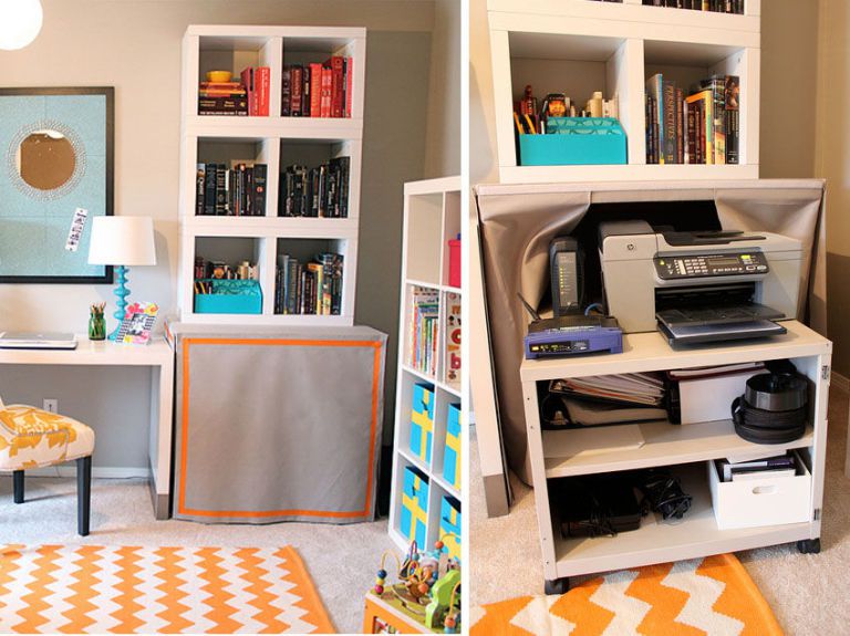 Home office ideas: How to hide your printer