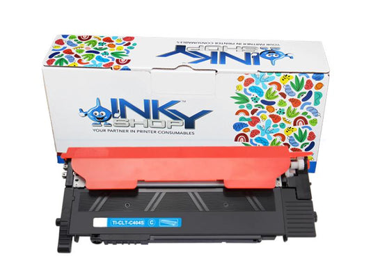 Samsung CLTC404S Cyan Toner Cartridge Compatible - The Inky Shop