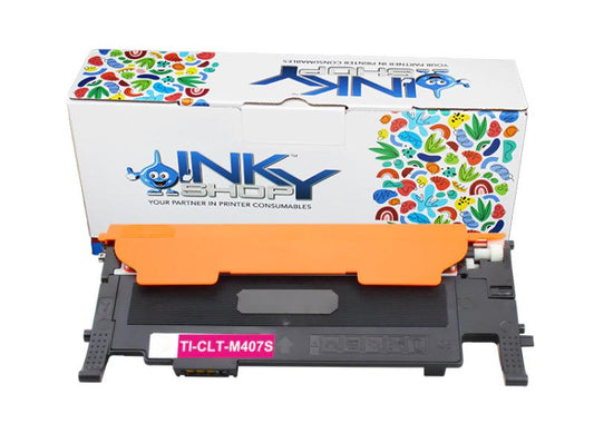 Samsung CLTM407S Magenta Toner Cartridge Compatible - The Inky Shop