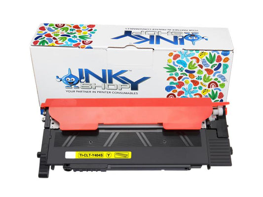 Samsung CLTY404 Yellow Toner Cartridge Compatible - The Inky Shop