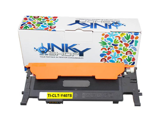 Samsung CLTY407S Yellow Toner Cartridge Compatible - The Inky Shop