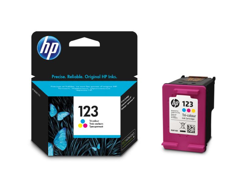 OEM Inkjet HP 123 Tri-colour - The Inky Shop