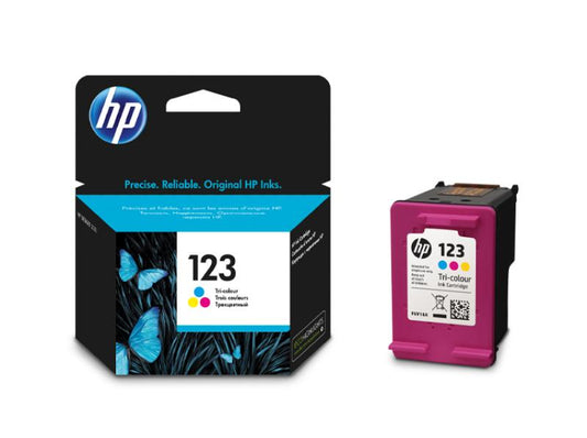 OEM Inkjet HP 123 Tri-colour - The Inky Shop