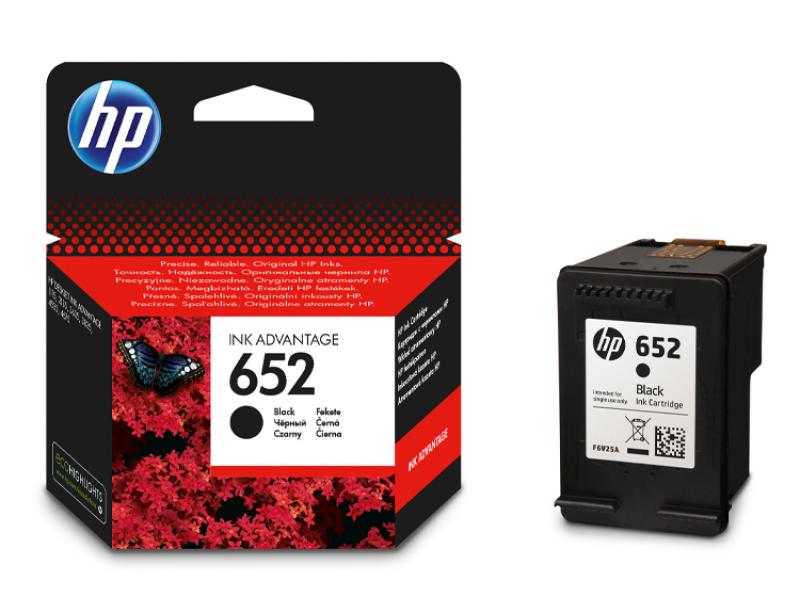 OEM Inkjet HP 652 Black - The Inky Shop