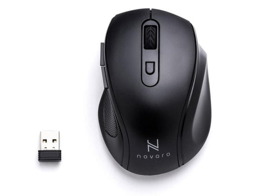 Novaro Wireless Mouse Black - The Inky Shop