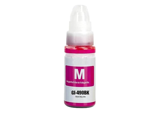 Ink Bottle Light Magenta Universal Compatible for BT5000C/GI-490C/T6642/GT52 100ml