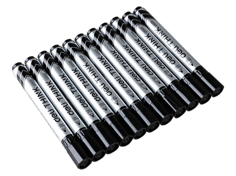 Think Whiteboard Marker Bullet Tip: 2.0mm Black - Single - The Inky Shop