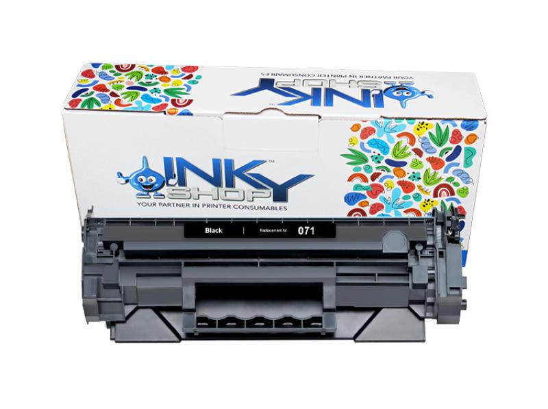 Canon CRG071 Black 1.2k Toner Cartridge Compatible - The Inky Shop