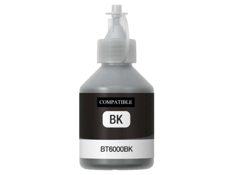 Ink Bottle Black Universal Compatible for BT6000BK/GI-490BK/T6641/GT51 140ml