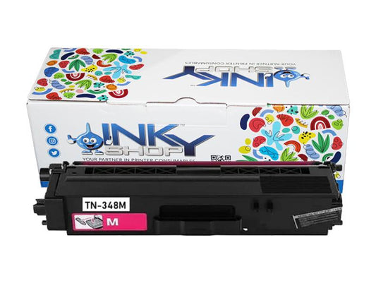 Brother TN348/369 Magenta Toner Cartridge Compatible
