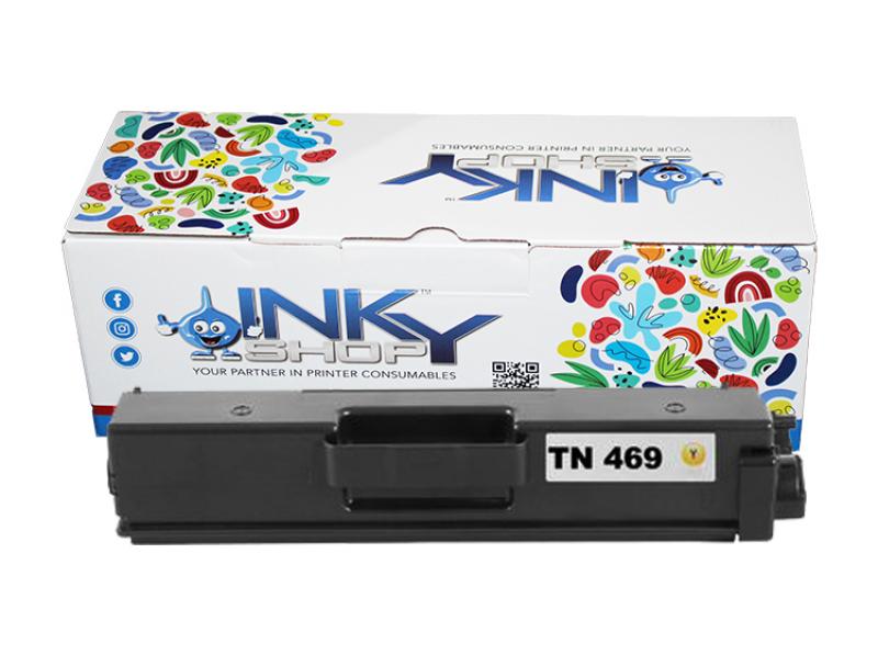 Brother TN469 Yellow Toner Cartridge Compatible - The Inky Shop