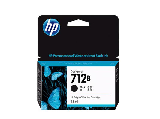 OEM Inkjet HP 712 Black 38ml for DesignJet T200/T600