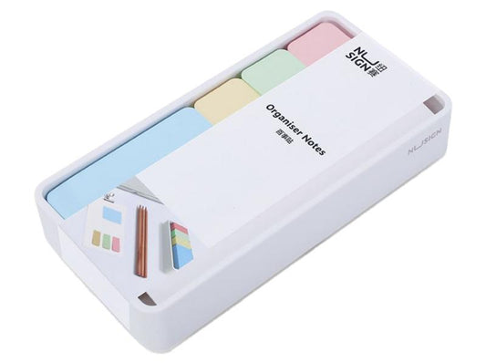 Nusign Sticky Notes / Index Holder 15 Sheets - White
