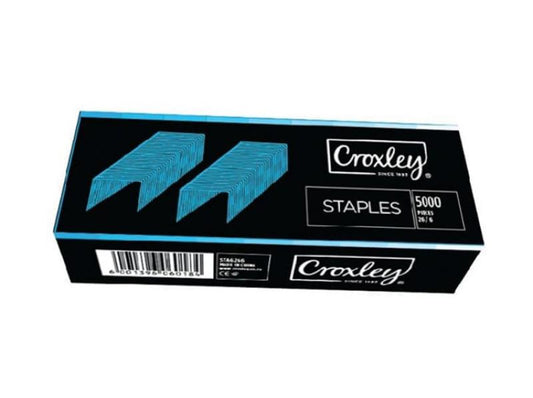 Croxley Staples 26/6 Box of 5000 pcs