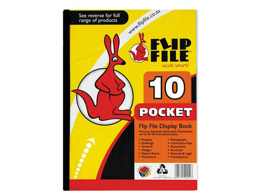 A4 Flip File - 10 Pocket