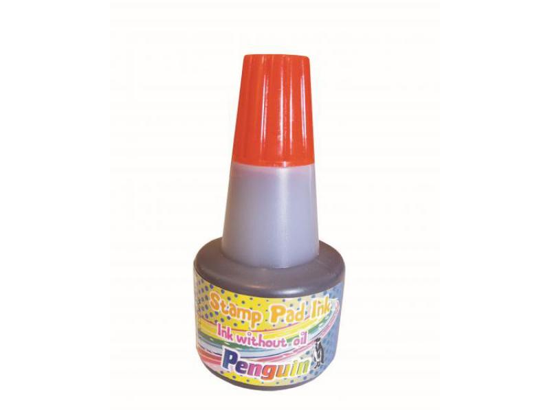 Penguin Stamp Pad Ink 30ml Red - Single - The Inky Shop