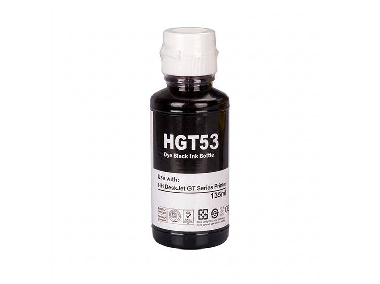 HP GT53XL Black Ink Bottle Compatible 135ml