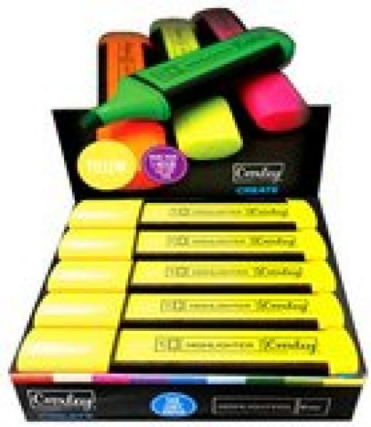 Croxley Create Highlighter Yellow - Single