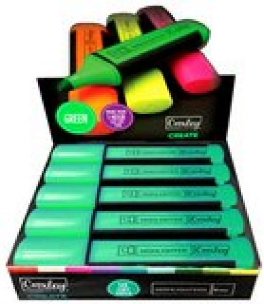 Croxley Create Highlighter Green - Single