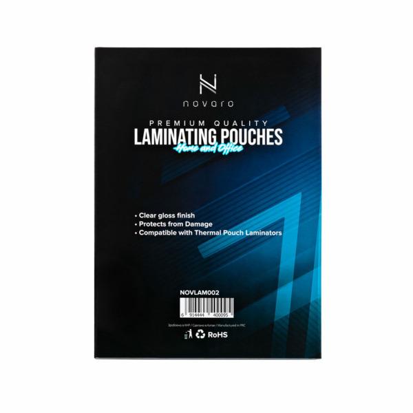 Novaro Laminating Pouches A4 150 Microns 100 Sheets