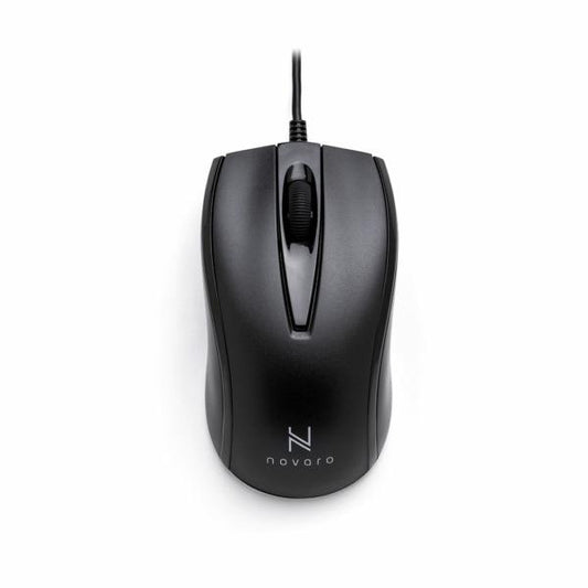 Novaro Wired Mouse Black