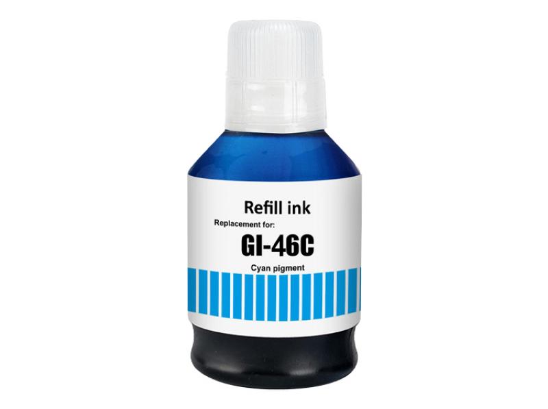 Canon GI-46 Cyan Ink Bottle 135ml Compatible for MAXIFY GX6040