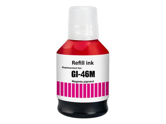 Canon GI-46 Magenta Ink Bottle 135ml Compatible for MAXIFY GX6040